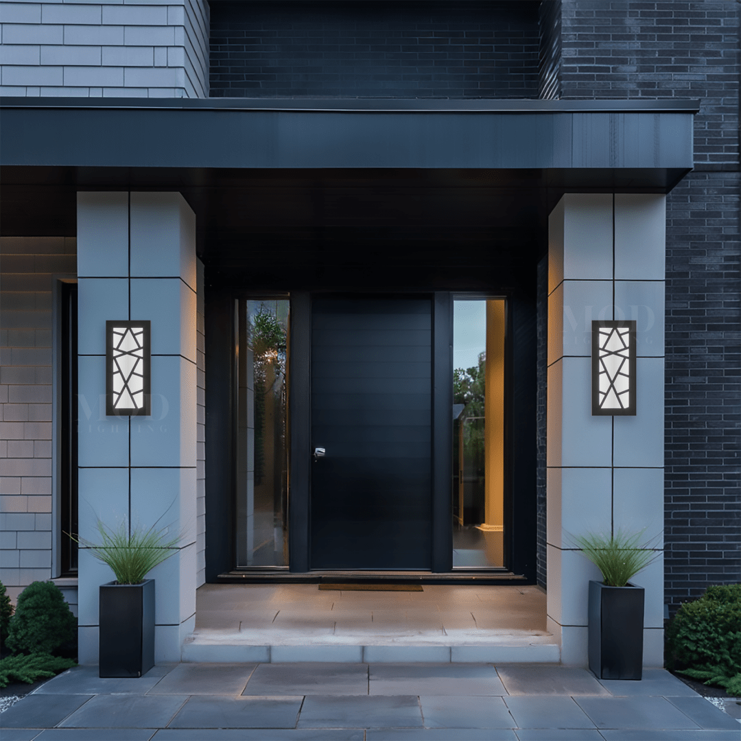Outdoor LED Wall Light for Entryways & Gardens (8 Lengths)