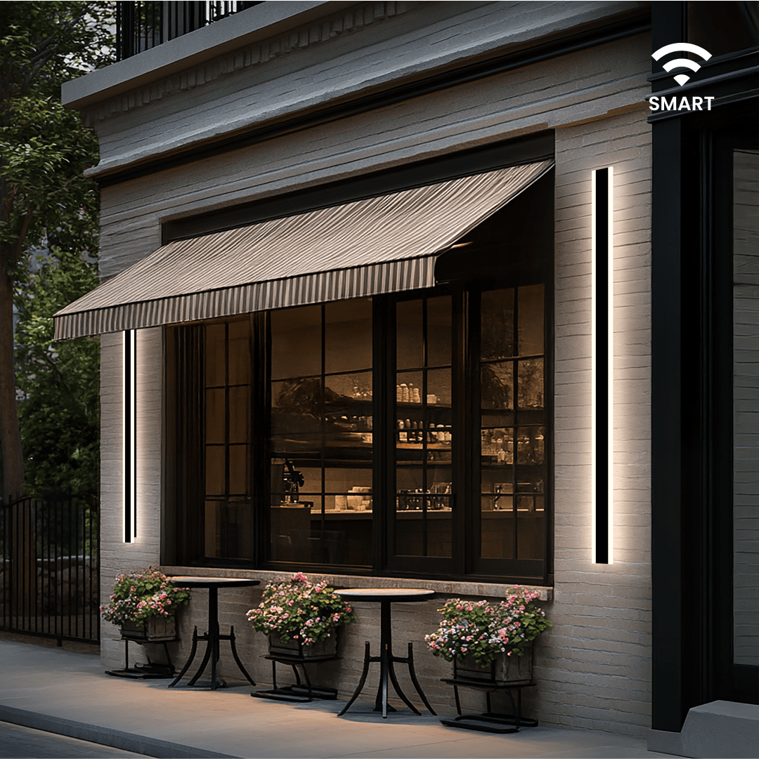 Smart App-Controlled LED Outdoor Wall Light (8 Lengths)