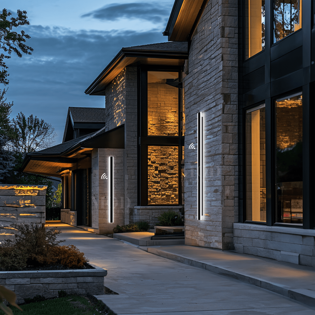Dusk-to-Dawn Sensor LED Outdoor Wall Light