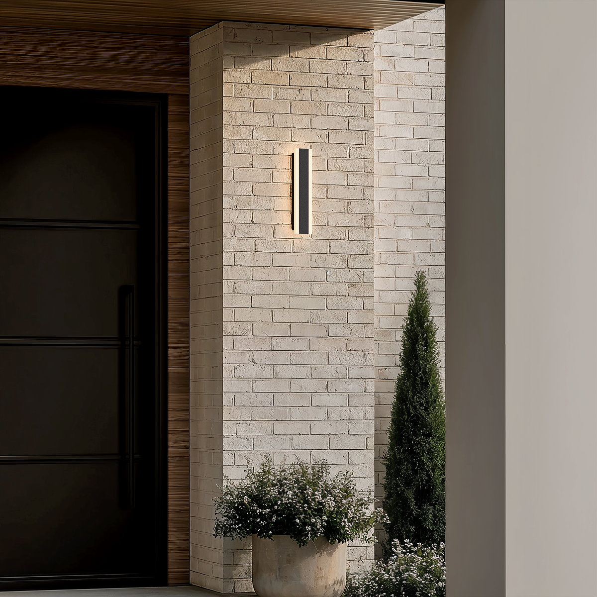 Remote-Dimmable LED Outdoor Wall Light (8 Lengths)