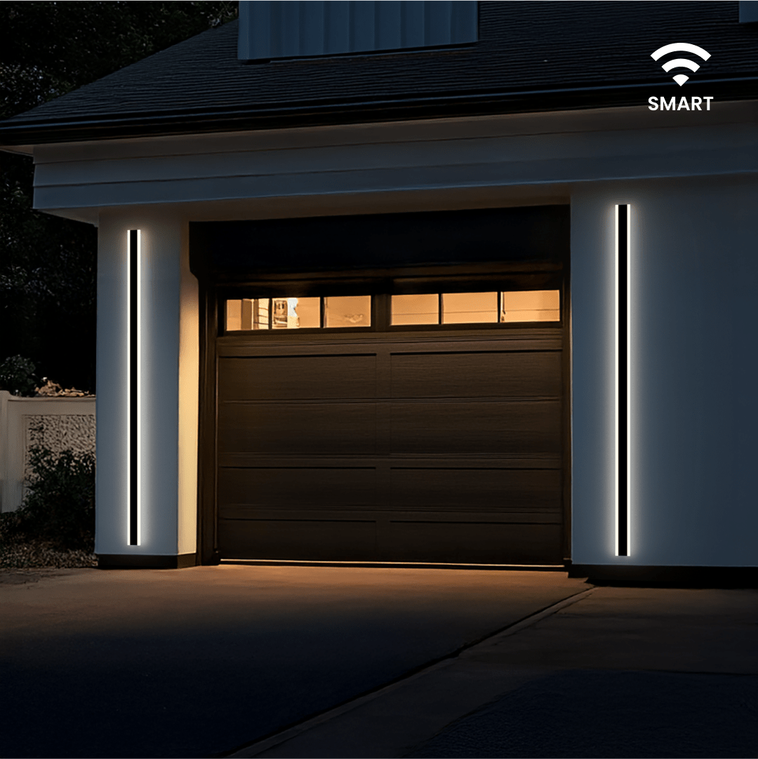 Smart App-Controlled LED Outdoor Wall Light (8 Lengths)