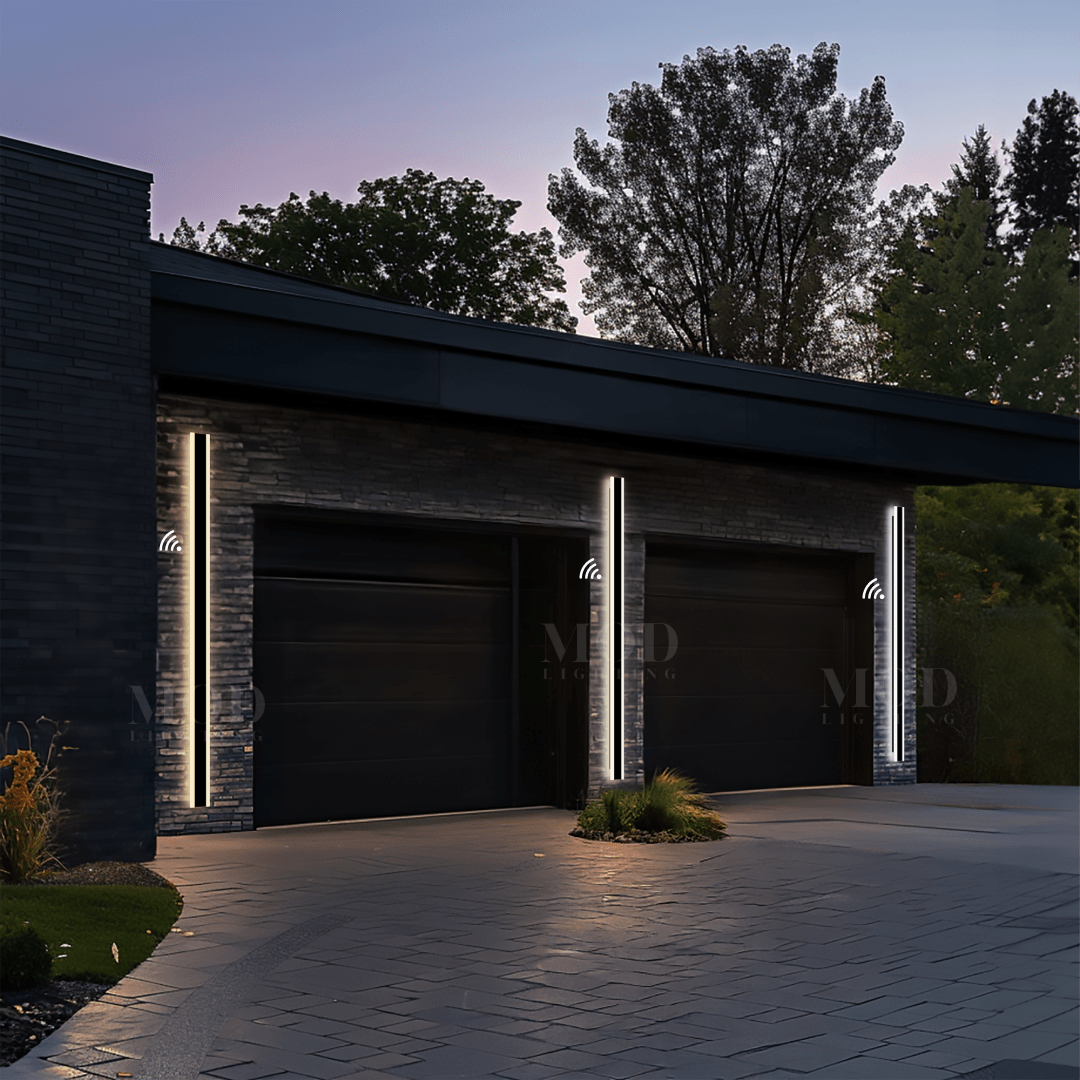 Dusk-to-Dawn Sensor LED Outdoor Wall Light