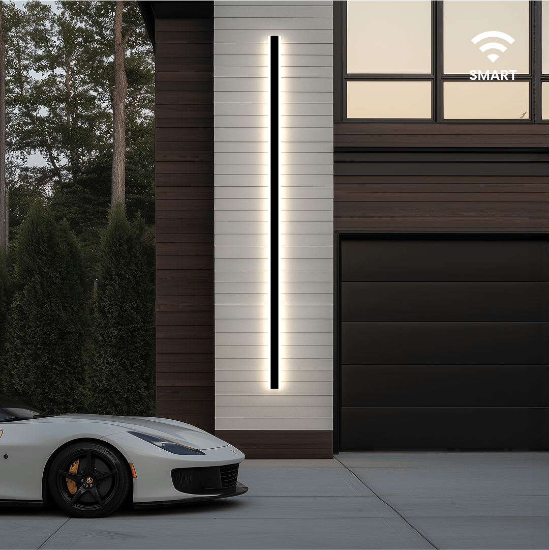 Smart App-Controlled LED Outdoor Wall Light (8 Lengths)