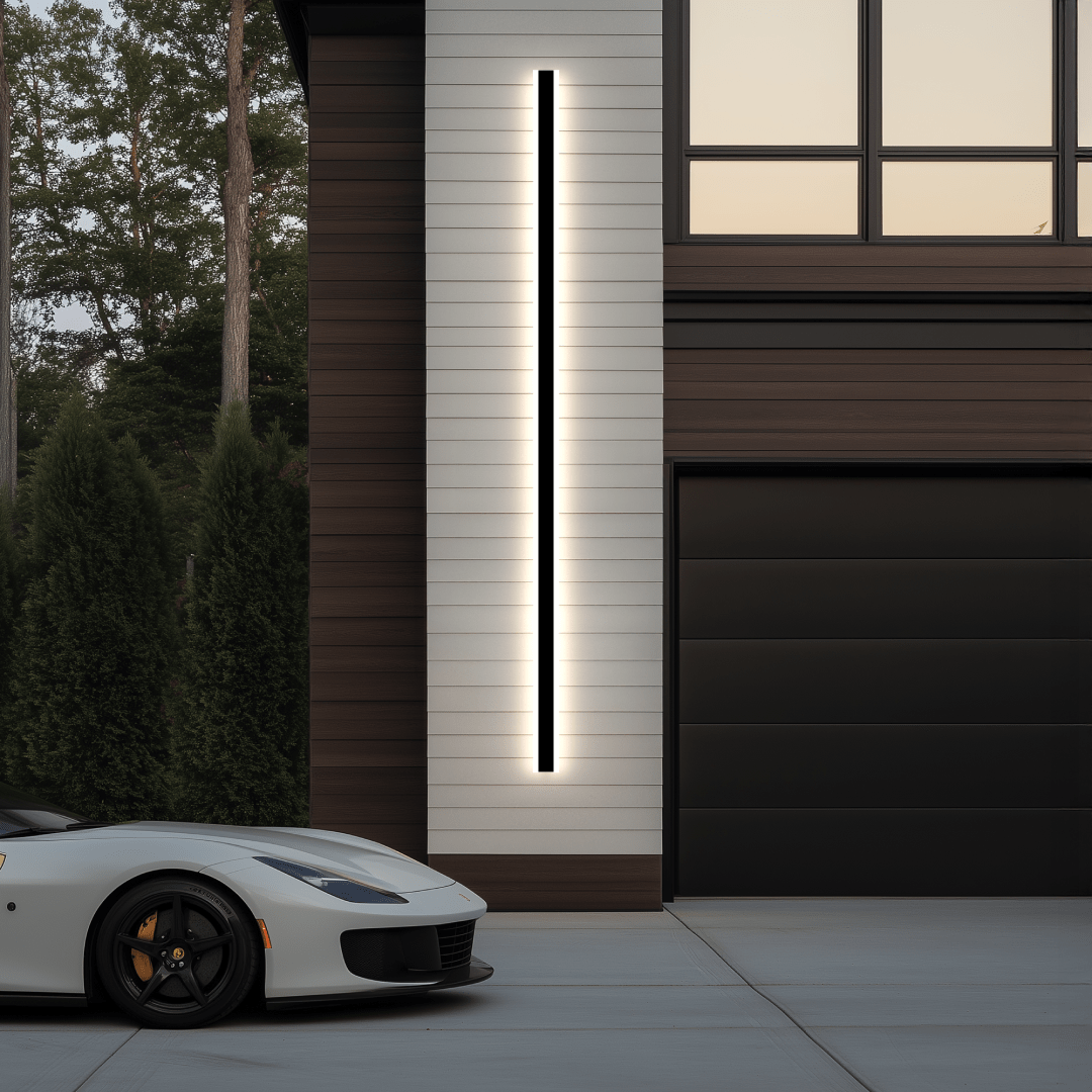 Remote-Dimmable LED Outdoor Wall Light (8 Lengths)