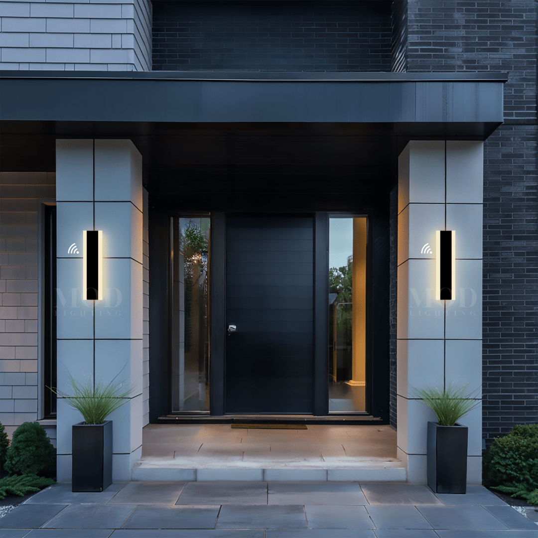 Dusk-to-Dawn Sensor LED Outdoor Wall Light