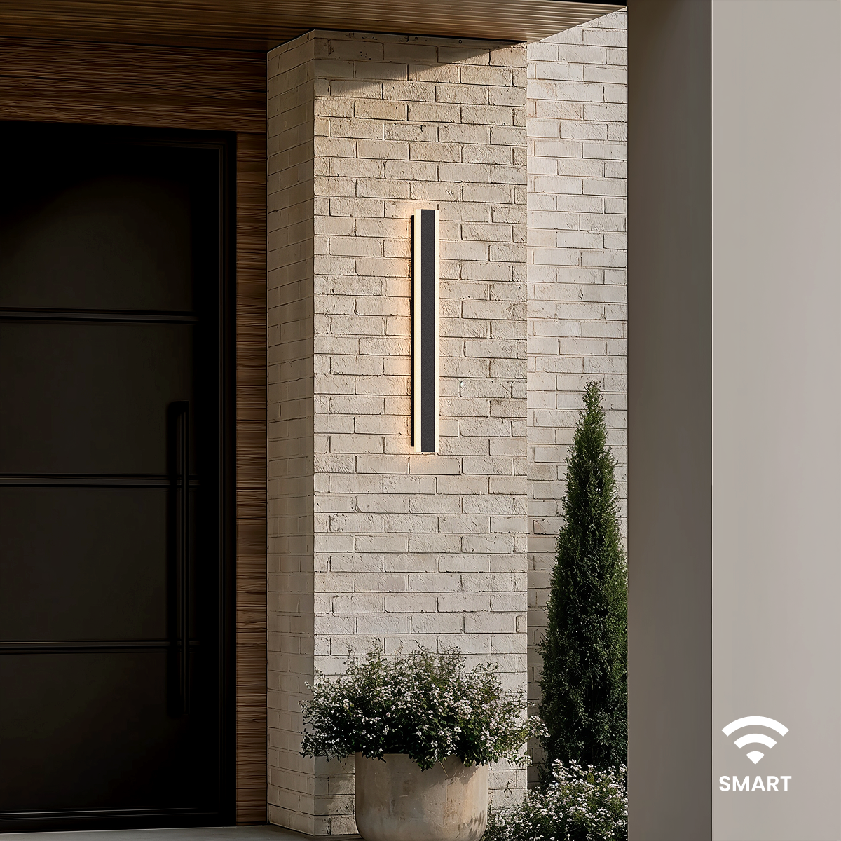 Smart App-Controlled LED Outdoor Wall Light (8 Lengths)