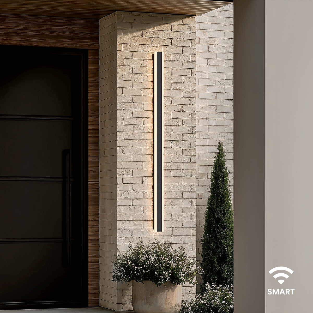 Smart App-Controlled LED Outdoor Wall Light (8 Lengths)