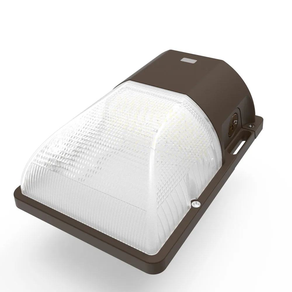 18W–30W Mini LED Wall Pack Light with Photocell Security Sensor