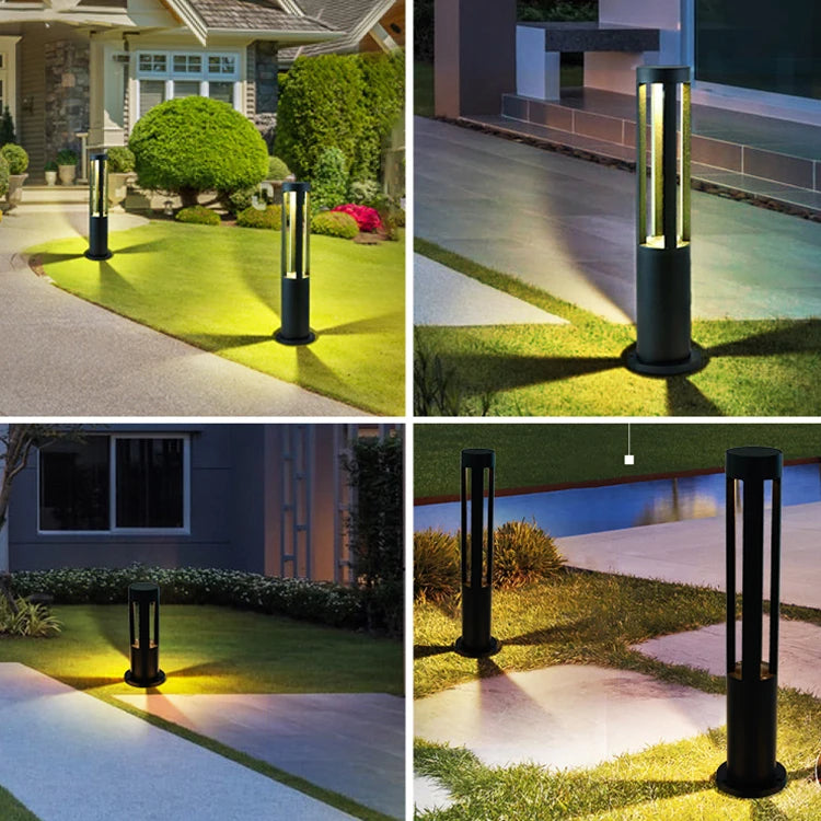 7W/10W LED Garden Bollard Lawn Light, IP65 Waterproof