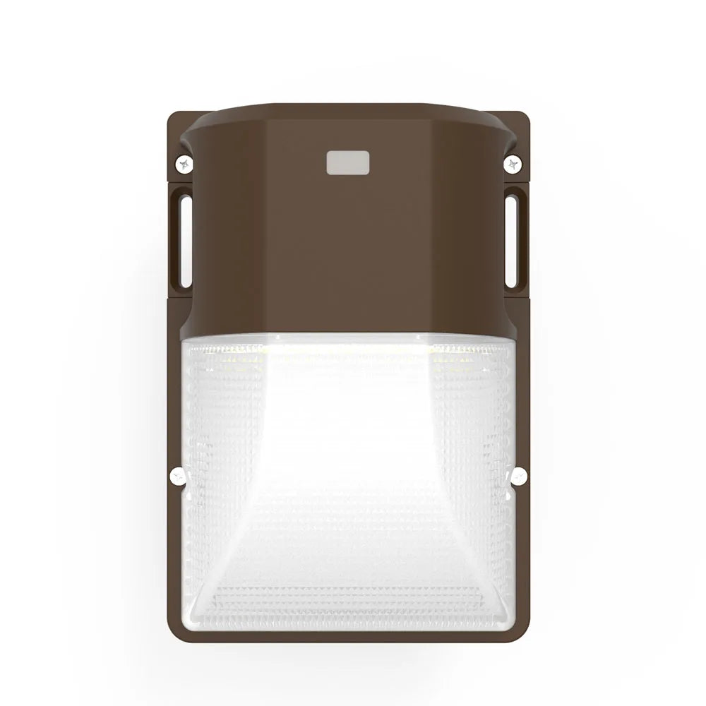 18W–30W Mini LED Wall Pack Light with Photocell Security Sensor