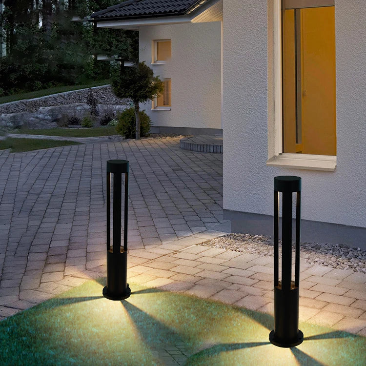 7W/10W LED Garden Bollard Lawn Light, IP65 Waterproof