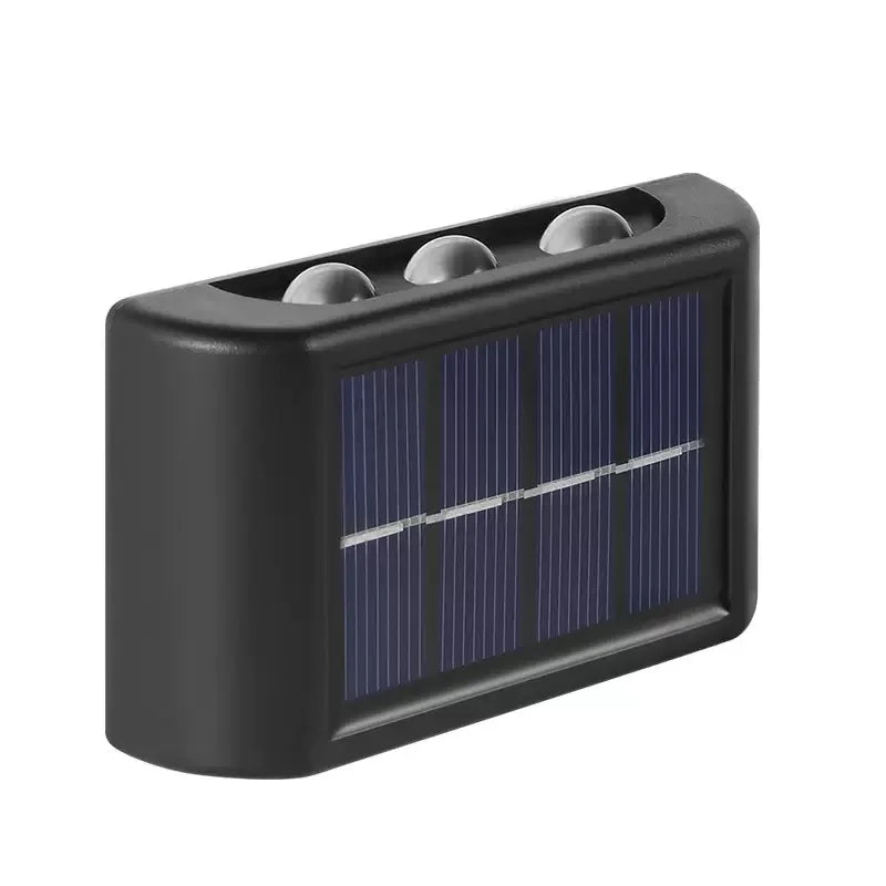 Solar Dusk-to-Dawn LED Wall Washer Light for Garden & Patio