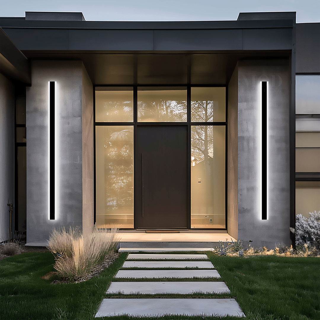Remote-Dimmable LED Outdoor Wall Light (8 Lengths)