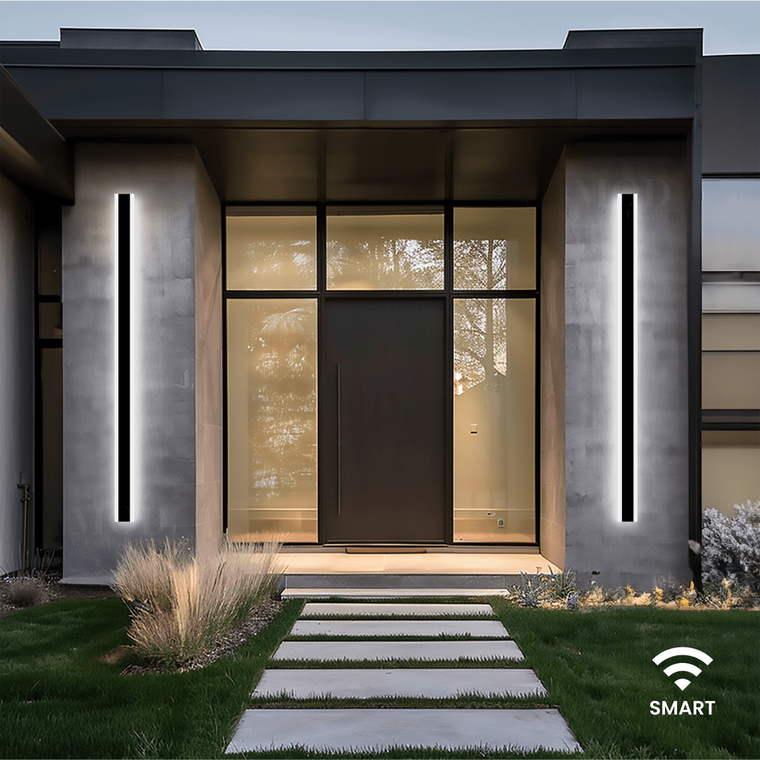 Smart App-Controlled LED Outdoor Wall Light (8 Lengths)