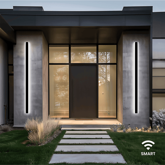 Smart App-Controlled LED Outdoor Wall Light (8 Lengths)