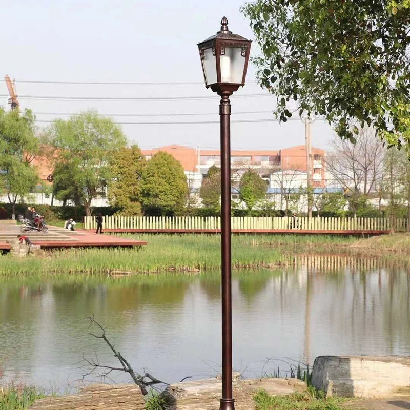 3–5m Aluminum LED Garden Street Light with Light Sensor