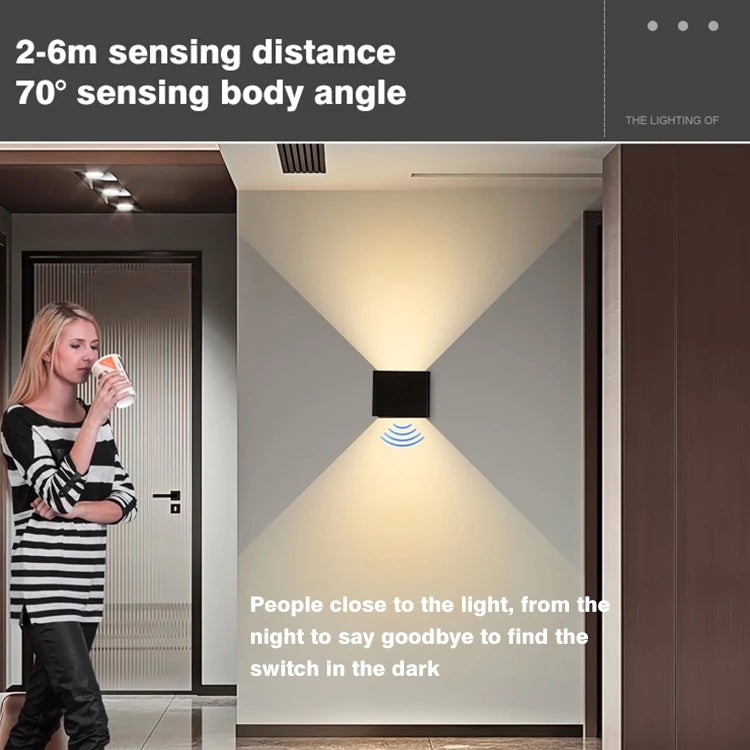 USB Rechargeable Motion Sensor LED Wall Light