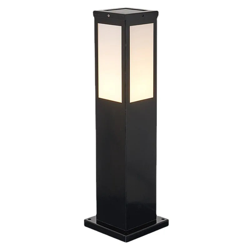 IP65 Waterproof LED Garden Bollard Lamp, 12W E27 Warm White